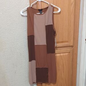 Justify Colorblock Sleeveless Top Large